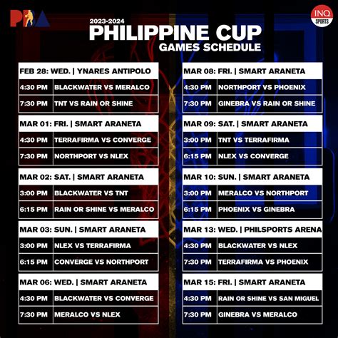 pba commissioner's cup 2024 schedule